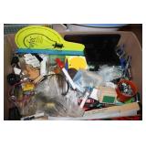 Pens, Junk Drawer; nuts, bolts etc