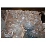 Wine Glasses; Goblets; 6 juice Glasses