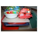 Plastic Plates; Egg Cookers; Plastic containers