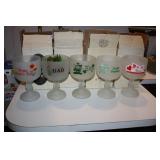 Tiara Frosted Glasses (5) 4 in Boxes