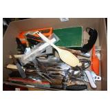 Everyday silverware and steak knives