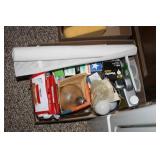 Lightbulbs; Sponges; Cleaning Items etc