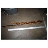 Walking Sticks; T-Ruler