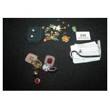 Single Earrings; Buttons; Earring Backs; Various