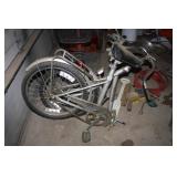 Folding Bicycle; Gray in Color "Adriatic Unis"