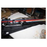 Snow Skis, Carrying Case and Poles