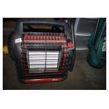 Mr. Heat Propane Heater-Uses camping propane btls.