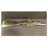 Bolt Action Gun, Black Wood Stock Bolt Action Gun, Black Wood Stock