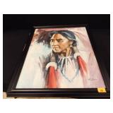 Original Native American Painting by A. Simon