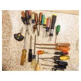Group of Screwdrivers and other various tools Group of Screwdrivers and other various tools
