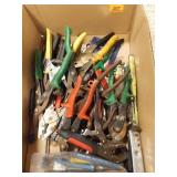 Pliers, Cutters, Clamps, and various tools