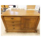 wood Cabinet 4 Drawers/Door wood Cabinet 4 Drawers/Door