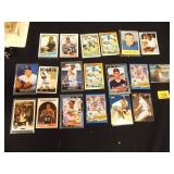 Baseball Cards, 19 total, Michael Jordan baseball