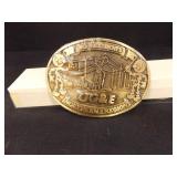 OG&E Brass Belt Buckle