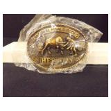 1981 National Finals Rodeo Buckle