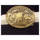 1982 National Finals Rodeo Buckle 1982 National Finals Rodeo Buckle