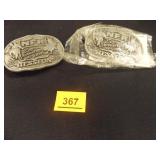 1983 National Finals Rodeo Buckles - 2 count