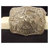 1986 National Finals Rodeo Buckle