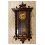 wood Wall Clock (Ornate)