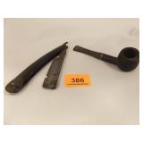 Pipe and Straight Razor Pipe and Straight Razor