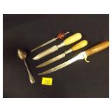 Knives, Letter Opener, Tea Strainer spoon Knives, Letter Opener, Tea Strainer spoon