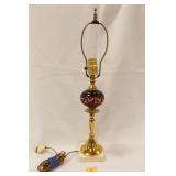 Cranberry Glass Lamp Cranberry Glass Lamp