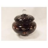 Cranberry Glass Candy Dish Cranberry Glass Candy Dish