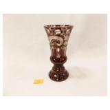 Cranberry Glass Vase Cranberry Glass Vase