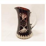 Bohemia Cranberry Red Pitcher