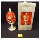 Silver-plated Musical Holiday Egg Silver-plated Musical Holiday Egg