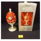 Silver-plated Musical Holiday Egg