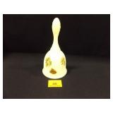 Fenton Bell; Handmade; 6¾" h ; w/Christmas design Fenton Bell; Handmade; 6¾" h ; w/Christmas design