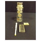 Lighters and Hand Carved Cigarette Holder Lighters and Hand Carved Cigarette Holder
