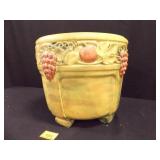 Weller Pot, Green with Grapes Weller Pot, Green with Grapes