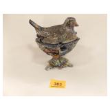 Carnival Glass Decorative Piece Carnival Glass Decorative Piece