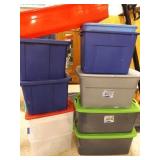 Plastic Tubs for Storage