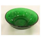 Vintage Green Anchor Hocking Bowl