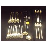 Various Silverware Items, some sterling silver Various Silverware Items, some sterling silver