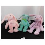 3 TY Beanie Babies generation 4ï¿½ see description