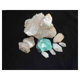 Clear and Blue Sea Glass unpolished