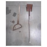 vintage Weed Whip, vintage Flat Shovel