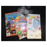 McDonald Happy Meal sacks; magazine