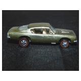 Vintage Hot Wheels red line 1967 Custom Barracuda