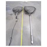 2 Fishing Nets with handles
