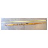 vintage 3 pc Fishing Rod