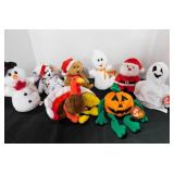 8 TY Beanie Babies generation 3, 4 & 5