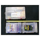 3 Tackle Boxes full of fishing gear