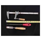 12" Bar Clamp, metal scraper, Round Bastard