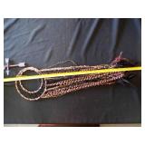 Ribbon Dream Catcher, hanging Arrow Cross