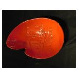 vintage Frankoma #466 Road Runner dish